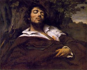 Gustave Courbet - Portrait of the Artist, called The Wounded Man