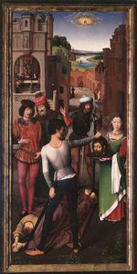 Hans Memling - st john altarpiece (detail 1) -