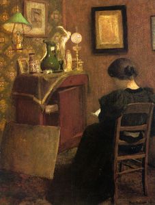 Henri Matisse - Woman Reading - oil on canvas -