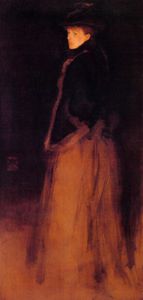 James Abbott Mcneill Whistler - Arrangement in Black and Brown