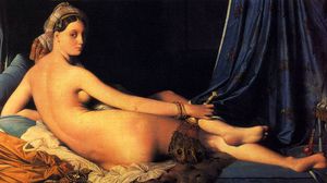 Jean Auguste Dominique Ingres - the grande odalisque