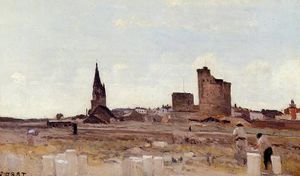Jean Baptiste Camille Corot - La Rochelle Quarry near the Port Entrance