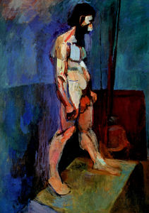 Henri Matisse - Homme nu Huile sur Toile - (99,3x72.7)