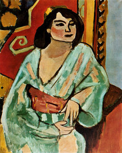 Henri Matisse - L-Algérienne Huile sur Toile Paris, Musée national d-Art Moderne