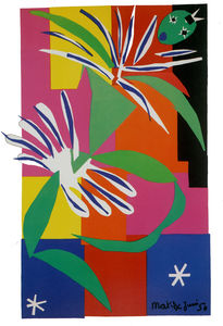 Henri Matisse - Danseuses créole Gouache sur feuilles de papier Canson découpées Nice , musée Matisse