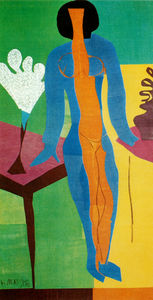 Henri Matisse - Zulma Gouache sur papier découpé et collé, crayon Copenhague, Statens Museum for Kunst
