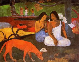 Paul Gauguin - Passing time Sun