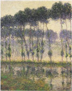 Gustave Loiseau - Poplars by the Eure River