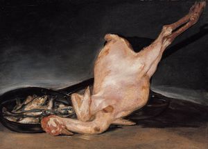 Francisco De Goya - Plucked turkey