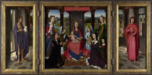 Hans Memling - middle - The Donne Triptych