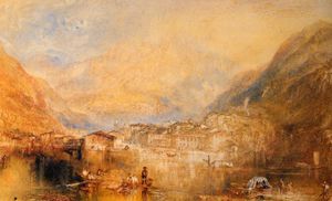 William Turner - Brunnen from the Lake of Lucerne
