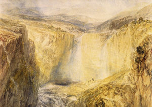 William Turner - Fall of the Tees Yorkshire