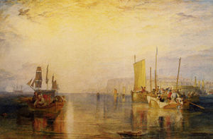 William Turner - Sunrise. Whiting Fishing at Margate