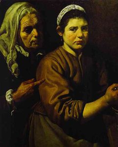 Diego Velazquez - Christ in the House of Martha and Mary d