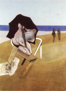 Francis Bacon - Triptych, left