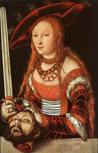 Lucas Cranach The Elder - Judith with the Head of Holofernes, approx. - (153)