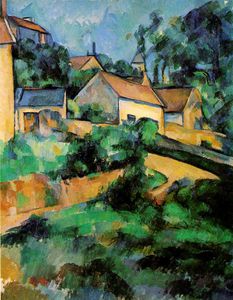 Paul Cezanne - Turning road at montgeroult,1899, coll.whitney,ny