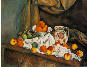 Paul Cezanne - Compotier pitcher fruit