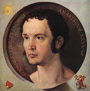 Albrecht Durer - Portrait of johann kleberger,1526, kunsthistorisches m