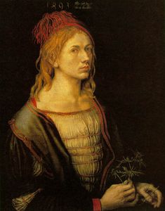 Albrecht Durer - Self-portrait at 22,1493, louvre