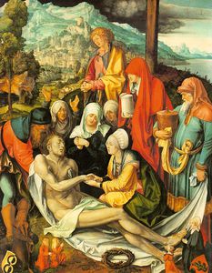 Albrecht Durer - Lamentation over the Dead Christ