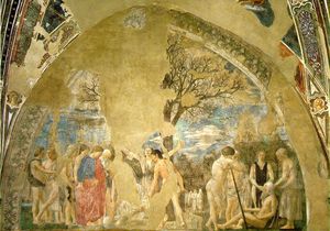Piero Della Francesca - The Arezzo Cycle - Death of Adam