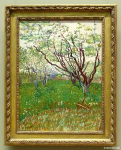 Vincent Van Gogh - Le verger en fleur