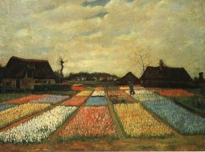 Vincent Van Gogh - Flower beds holland