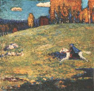 Wassily Kandinsky - The blue rider, Ernst Bührle Collection, Zür