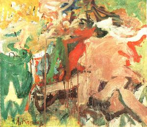 Willem De Kooning - Painting,1950, private