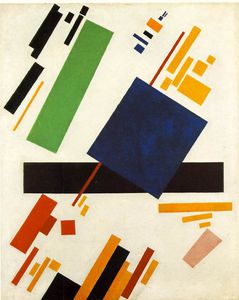 Kazimir Severinovich Malevich - Suprematist Composition - (buy oil painting reproductions)