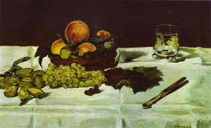 Edouard Manet - Still Life_ Fruit on a Table