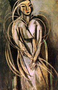 Henri Matisse - Madame Yvonne Landsberg, oil on canvas, Philad
