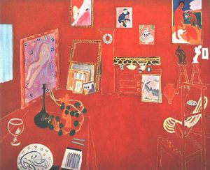 Henri Matisse - Red Studio (L-Atelier Rouge), Moma NY
