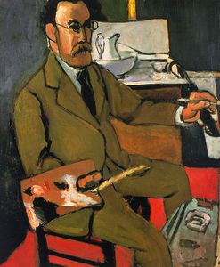 Henri Matisse - Self-Portrait, Collection Musée Matisse, Le Ca