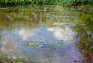 Claude Monet - Water lilies (The clouds), Priv
