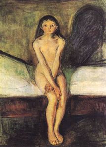 Edvard Munch - Pubertet oslo, nasjonalgalleriet