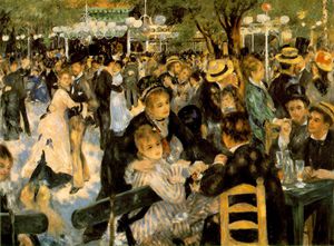 Pierre-Auguste Renoir - Le Moulin de la Galette, Musée d-Or