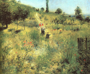 Pierre-Auguste Renoir - Path Leading to the High Grass, approx. Musée d