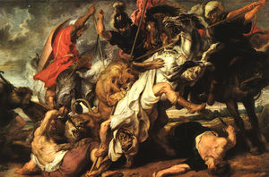 Peter Paul Rubens - Lion hunt Alte Pinakothek, Munich