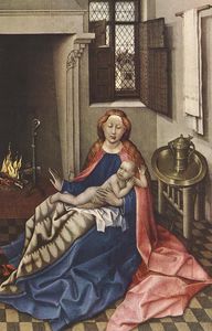Robert Campin (Master Of Flemalle) - Madonna with the Child