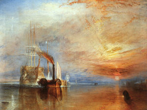 William Turner - The fighting téméraire - (buy oil painting reproductions)