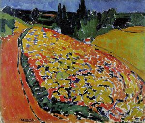 Maurice De Vlaminck - The hills at Rueil, Musee d-Orsay, Paris