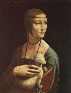 Leonardo Da Vinci - Portrait of Cecilia Gallarani (Lady with an Ermine)