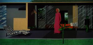 David Hockney - Beverly hills housew