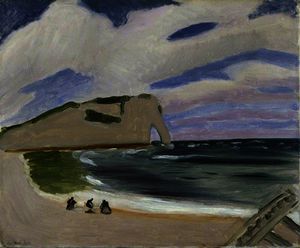Henri Matisse - Women on the Beach, Etrétat