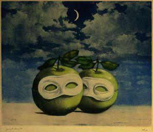 Rene Magritte - Waltz eclipse