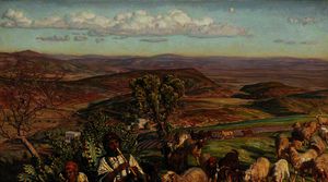 William Holman Hunt - Plain of Esdraelon from the Heights above Nazareth