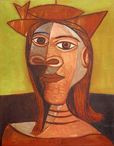 Pablo Picasso - Woman with Hat (Dora Maar)