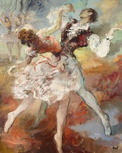 Marcel Dyf - Pair of Dancers